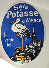 plaque émaillée sels de