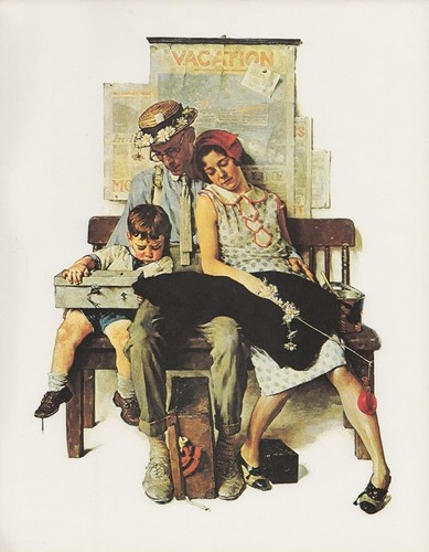 1977 vintage norman rockwell - 1977,