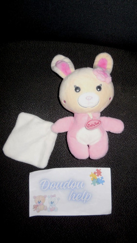 Doudou peluche lapin kawaii - lapin,