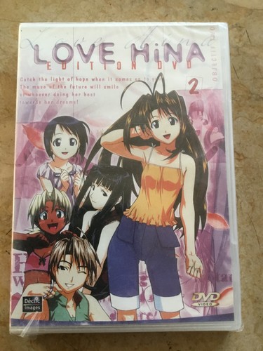 Dvd love hina manga - hina,