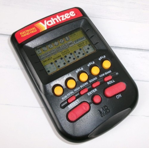 Vintage 1995 yahtzee handheld - 1995,