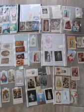 Lot images pieuses religieuses - pieuses,