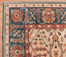 Eva Oriental Bleu & Beige