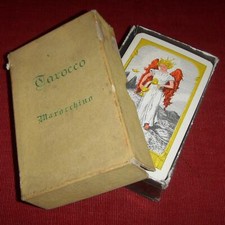 RARE : Ancien tarot marocain -