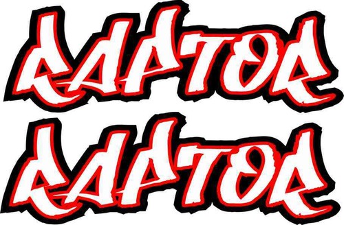 Raptor 350 600 - 660, red
