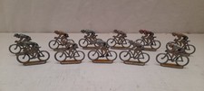 Lot 11 cycliste velo salza quiralu tour de france jouet ancien 