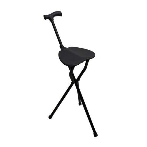 Canne siege trepied pliante - canne,