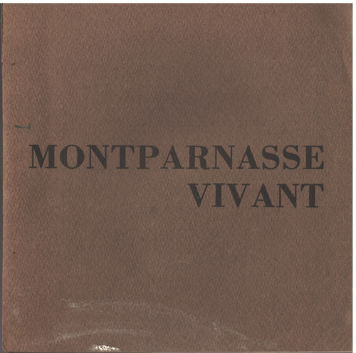 Montparnasse vivant modigliani - montparnasse,