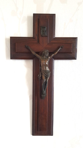 Grand crucifix croix - , bois