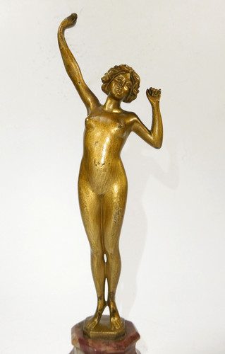Das erwachen réveil statue - le,