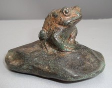Statue Sculpture Grenouille Animalier Style Art Deco Style Art Nouveau Bronze ma