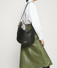 Sac cabas en cuir noir MICHAEL