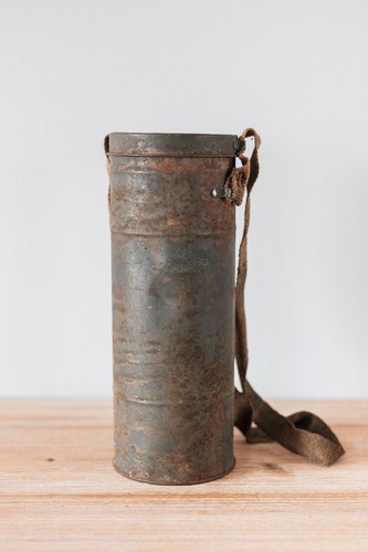 Ancien étui cylindrique - ancien,