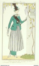 Gravure Mode Costume Parisien