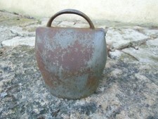 Cloche ancienne de vache  No 2 Devouassoud Chamonix  Art Populaire