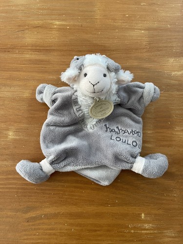 Doudou marionnette mouton - o,