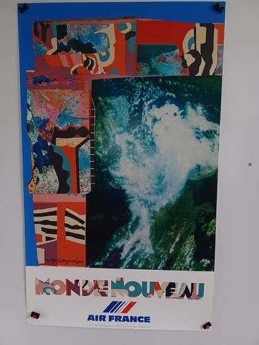 Affiche air france - france, monde