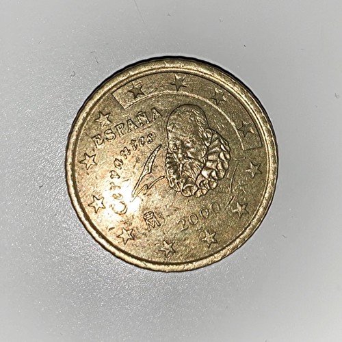 Piece centimes espagne 2000 - 50,