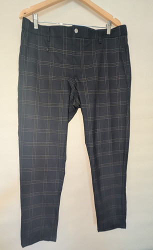 Zara plaid straight leg - zara,