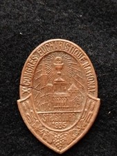 Medaîlle ou broche cathédrale de Strasbourg 1935