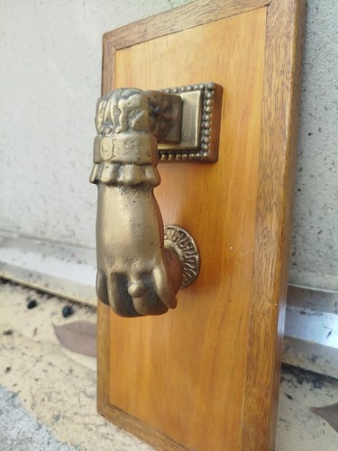 Ancien heurtoir porte main - ancien,