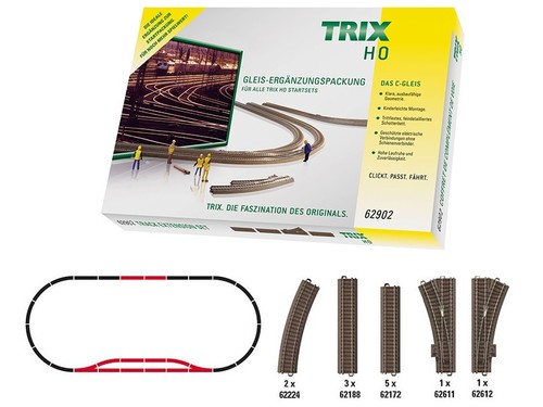 Trix coffret extension c2 - d'extension,