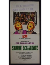 Affiche STORIE SCELLERATE Pier