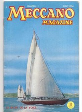 MECCANO MAGAZINE N°11 AOUT 1954