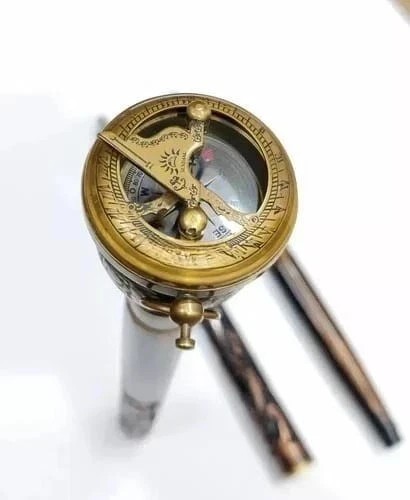 Ancien bâton marche en - de,