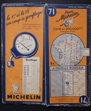 § carte MICHELIN 71 LA