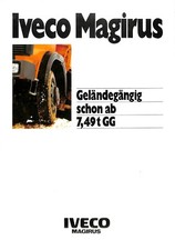 IVECO MAGIRUS TRUCKS / PROSPECTUS / DIE MK - REIHE / DEUTSCH