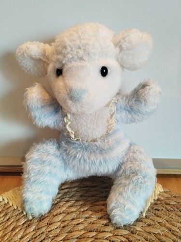 Peluche doudou mouton blanc - doudou,