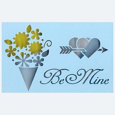 POCHOIR METAL BE MINE SPECIAL