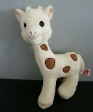G2/2. DOUDOU PELUCHE VULLI LA SOPHIE GIRAFE BLANC MARRON BEIGE ECRU NEUF*