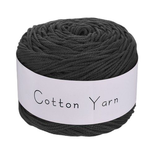 Fil coton 100 150m noir - coton, 100g