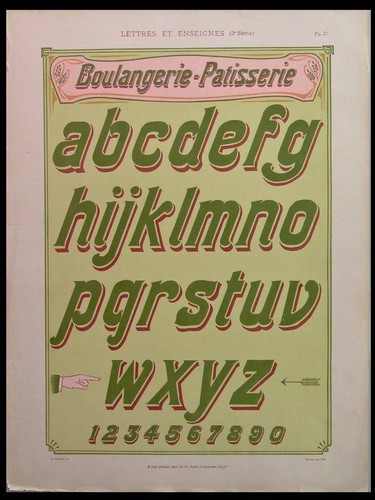 Enseignes art nouveau - enseignes,