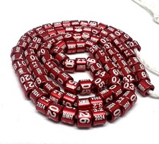 Bagues oiseaux en aluminium