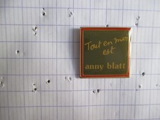 pin's pelote  laine ANNY BLATT