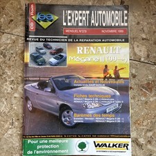 revue technique Renault MEGANE II 2 1.4 1.6 16v 2.0 IDE 1.9 D dti cabriolet rta