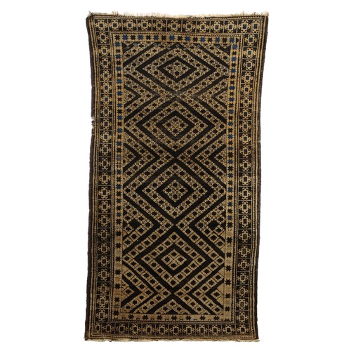 Tapis ancien asiatique - ancien, laine