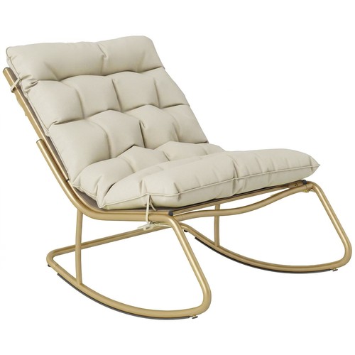 Outsunny fauteuil bascule - outsunny,