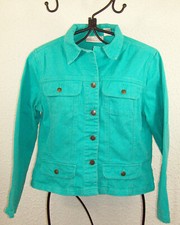 Fripe AMERICAINE VESTE / BLOUSON Femme Toile REALCOMFORT, Taille L/XL - (VJ_237)