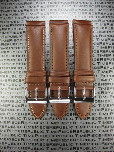 22mm dark brown calf leather - 22mm,