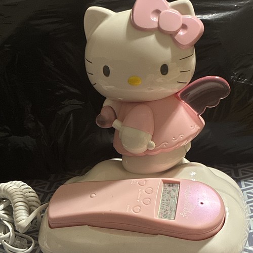 Hello kitty corded telephone - hello,