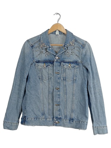Veste jean femmes bleu - veste,