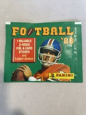 Pochette Packet Panini NATIONAL FOOTBALL LEAGUE NFL football Américain 88 1988