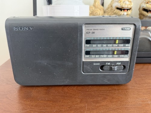 Sony icf portable am fm - , am/fm