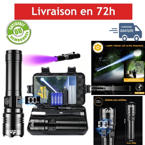 Lampe torche led 000 - torche, 1,000,000