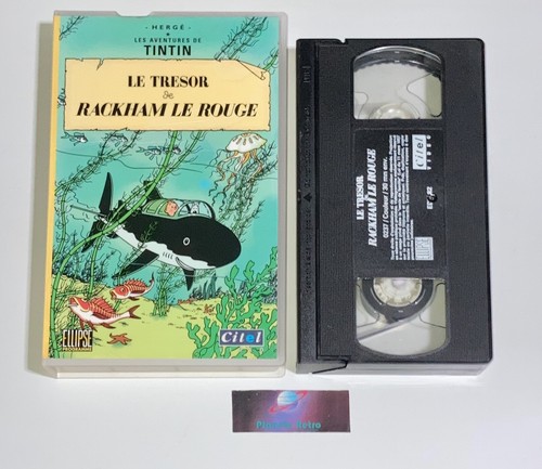Cassette video vhs tintin - cassette, k7