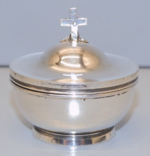 -CUSTODE ou PIXIDE en ARGENT début XIXe poinçon tête de LIEVRE RELIGION   D